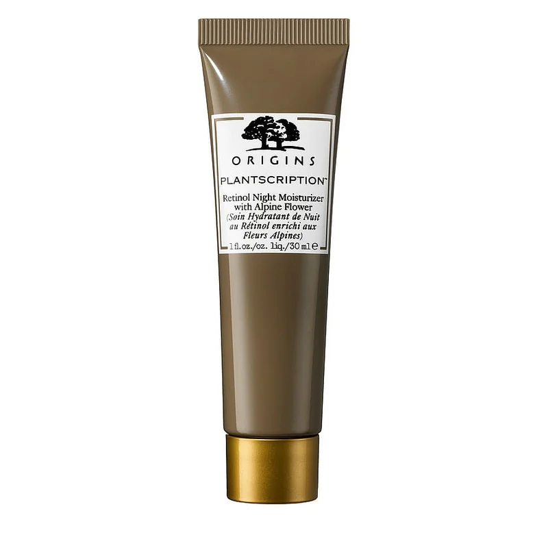 Origins Plantscription Retinol Night Moisturizer with Alpine Flower 30 ml, Hudpleje, Ansigtspleje, Natcreme
