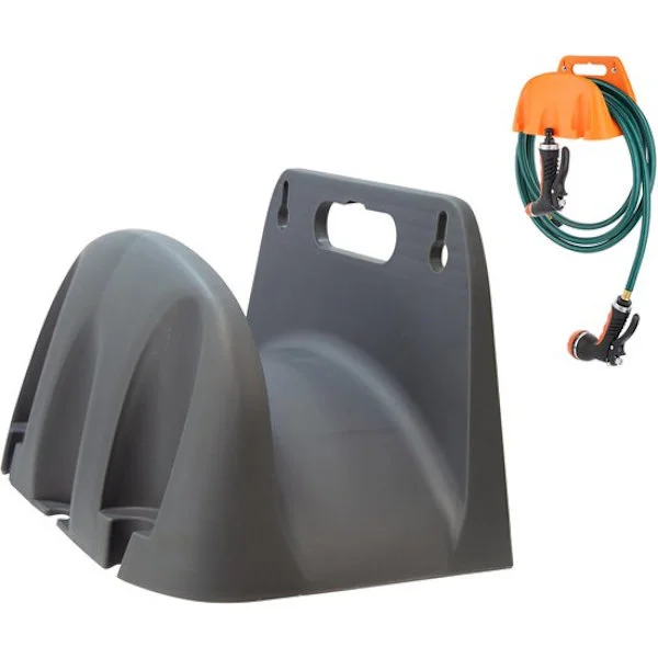 Slangeholder Hageslangeholder Veggmontert Slangeholder Vegg Slangestativ Hageslangestativ Slangeoppbevaringssystem Vannslangeholder Veggmontert 