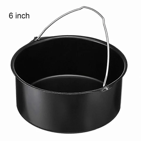 Kaktunna Airfryer Tillbehör Air Frying Pan Fryer Brödbakningskorg-XA