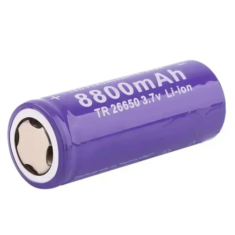 AliExpress - 26650 Akku 3,7 V 8800 mAh Li-Ionen-Akkus für LED-Taschenlampe, Taschenlampe, Lithium-Bateria-Power-Zelle, hohe Kapazität