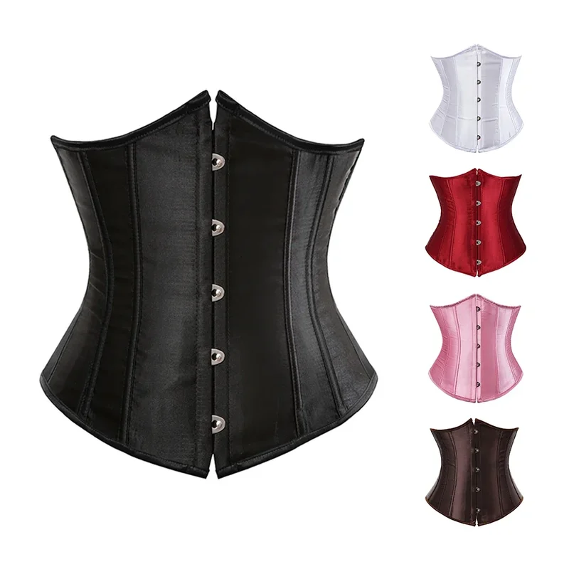AliExpress - SEXY Gothic Underbust Corset et serre-taille Bustiers Top Workout Forme Body Belt Plus Size Lingerie S-6XL