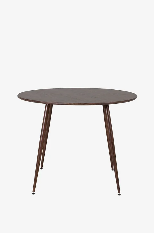 Venture Home - Spisebord Pia, Dia 100 cm - Brun - Spisebord - Fra Homeroom