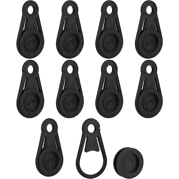 10 Pieces Tarp Clips, Tarp Holder, Tarp Clamps for Car Tarps, Tents, Awnings and Pool Covers