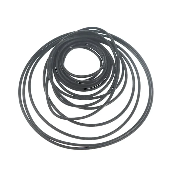 15 st 1,2x1,2 mm Rund Sorterad Kassettbandspelare Rem Skivspelare Drivrem