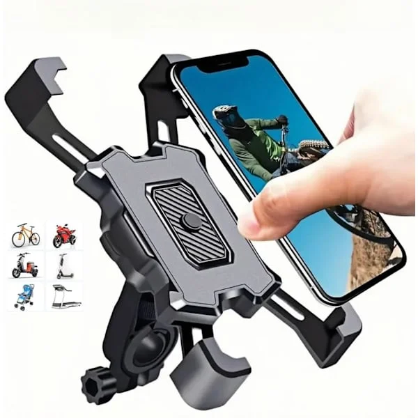 Mobilhållare för cykel MTB Motorcykel Mobilhållare Universal Cykel Mobilhållare Styre Smartphone Motorcykel Scooter