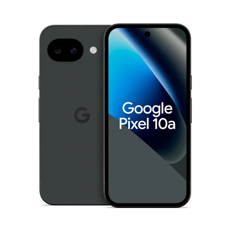 Google Pixel 10a 128G Obsidian - Fyndvara - Google Pixel 10a med 120 Hz-skärm & lång batteritid