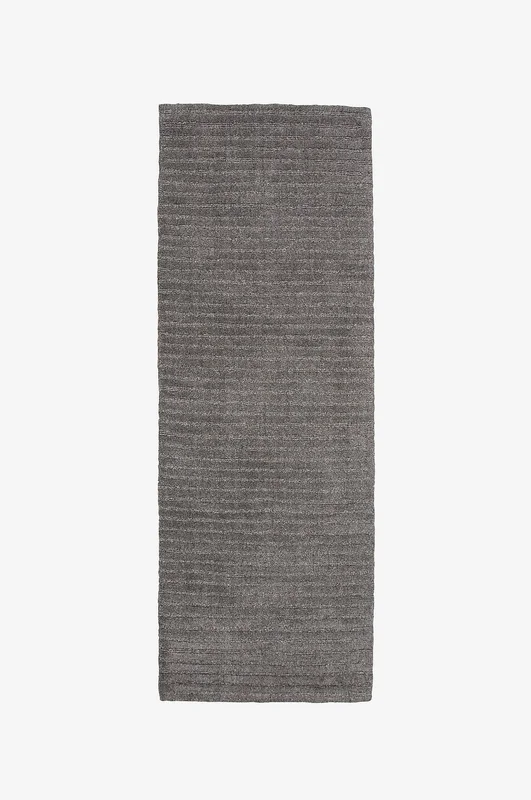 Venture Home - Teppe Milton - Grå - Ulltepper - 70X200 - Fra Homeroom