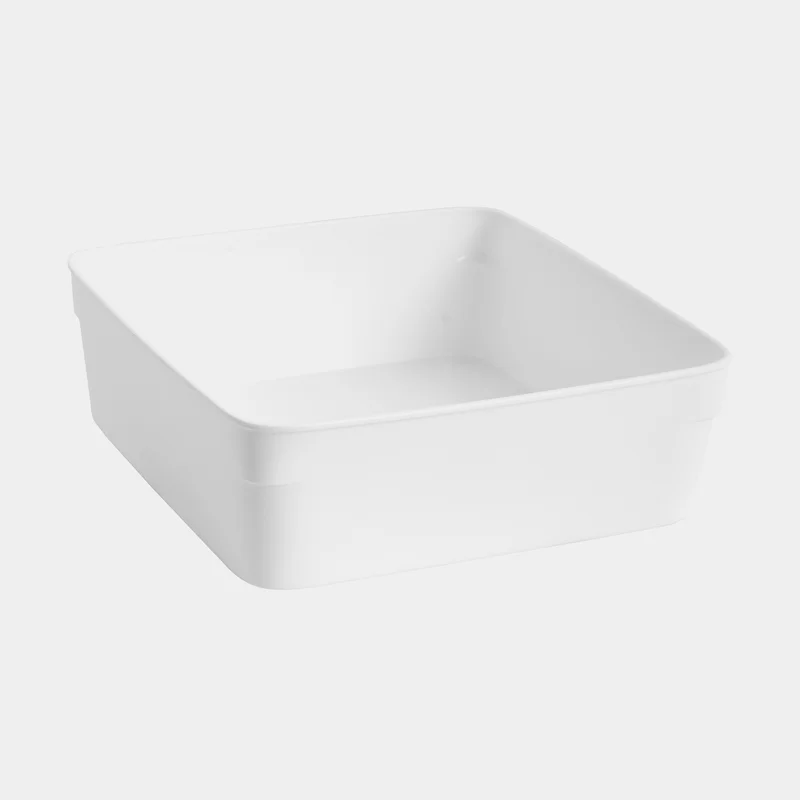 Småförvaring Nordiska Plast Store It Flexible, vit, 148 x 148 x 50 mm