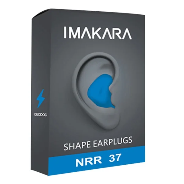 Radians Formgjutna Öronproppar - 4 Färgval - Nrr 26, Blå