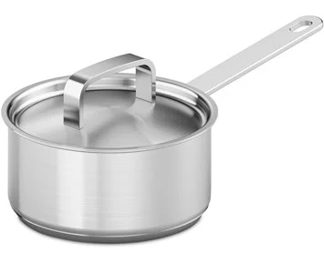 Austin and Barbeque-AABQ Classic - 16X8cm saucepan-3L Sautepanne med lokk i rustfritt stål-Home & household accessories-Stekepanner og gryter