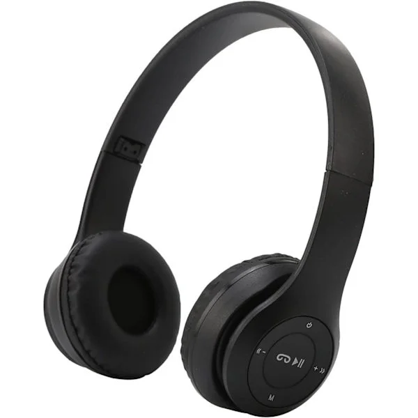 Bluetooth 5.0 Hodetelefoner Sammenleggbare Trådløse Bluetooth-hodetelefoner med Mikrofon, Komfortable Øreklokker