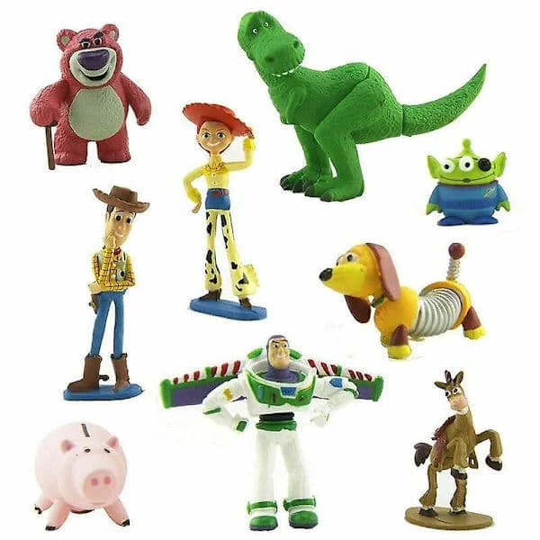 [LCS] Toy Story Figurer Leksak/Tårtdekorationer Barndockor Present