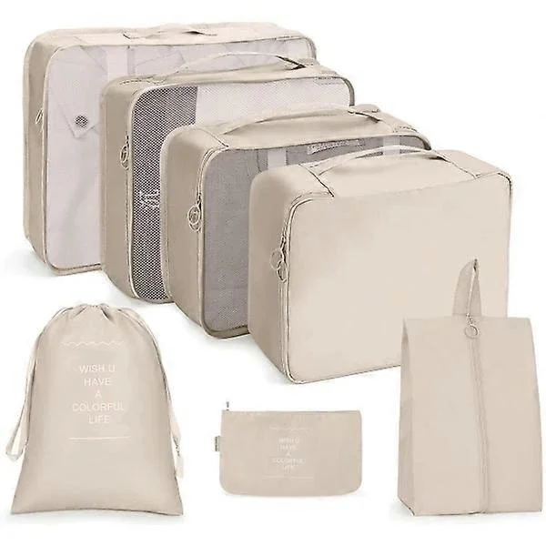 Packpåsar för resväska 7 delar/set Resepackpåsar