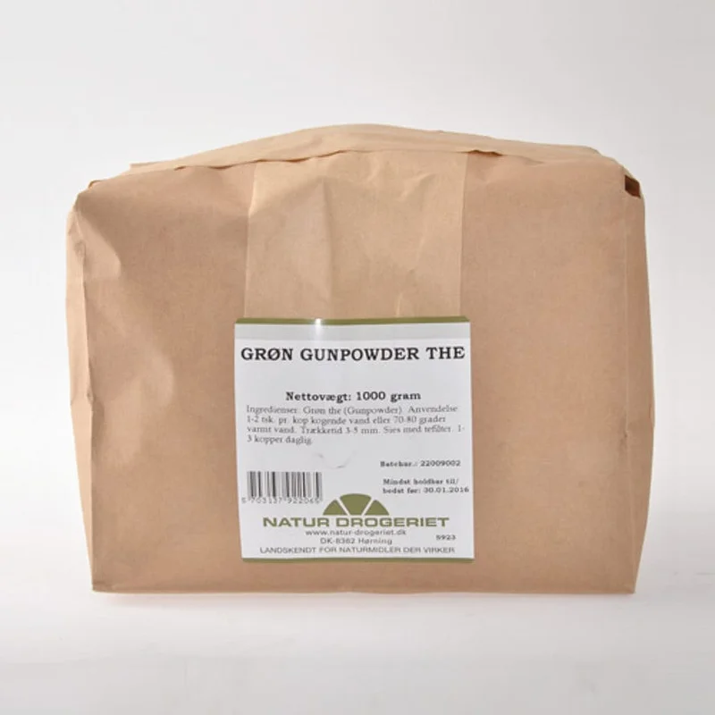 3 for 2 - Natur Drogeriet Grøn te (gunpower) 1 kg, Helse & Madvarer, Te, Grøn Te