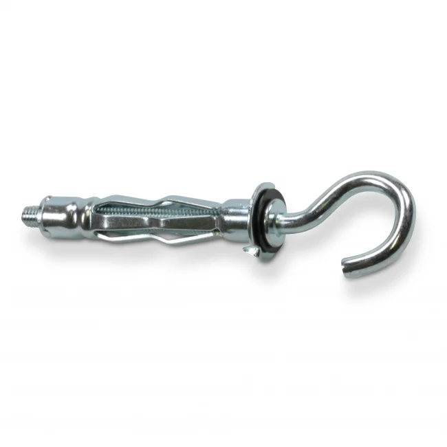 Heco 9605325 Metallexpander med takkrok, M5 x 60, enkel, Infästning