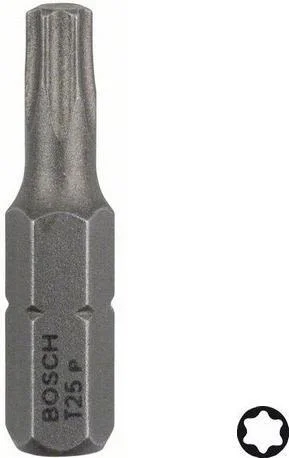 Bosch T25 Bits 3-pakn. 25mm, Maskintilbehør & forbruk