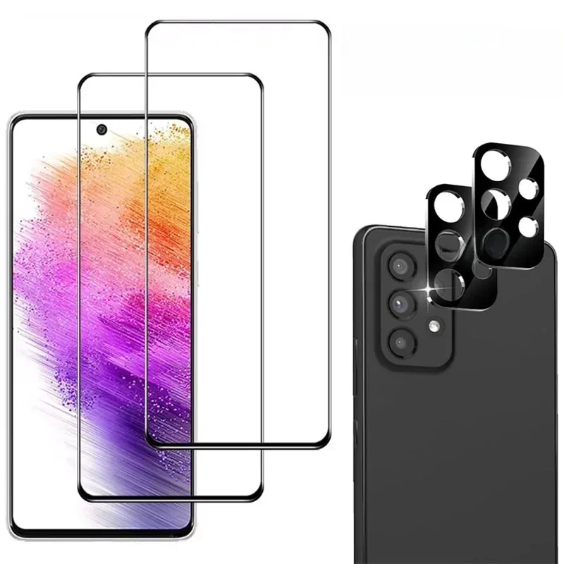 AliExpress - Samsung a54 A17 A16 A15 A36 A56 A55 A37 A57 film caméra + verre trempé pour Samsung Galaxy A 52 A34 A32 A52S A53 5G vitre protection 