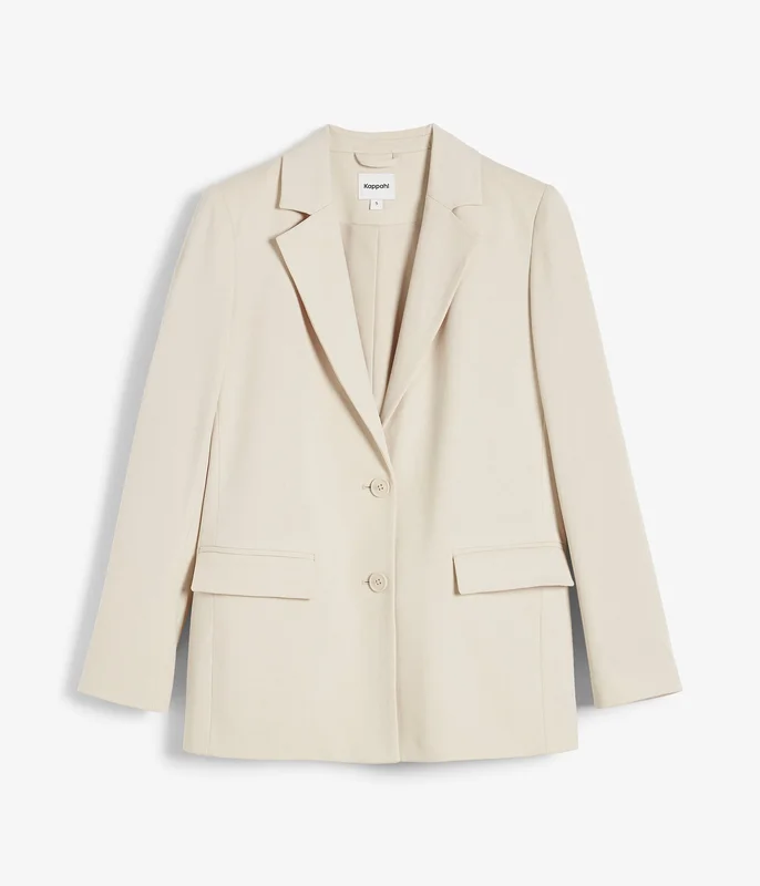Kappahl | Blazer Lys beige L | Dame