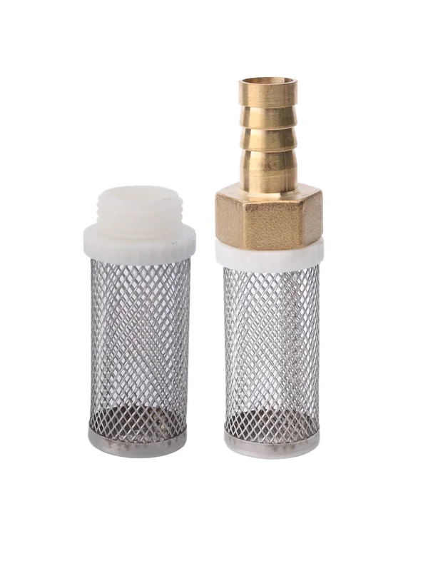 AliExpress - 6-19mm Lengthened Stainless Steel Mesh Filter Garden Irrigation Pump Protection Hose Filter Water Cleaning Mesh Brass Filter