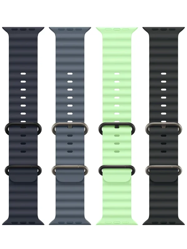 AliExpress - Bracelet Ocean pour Apple Watch Ultra 3 2, 49mm 46mm 44mm 40mm 45mm 41mm 42mm, Correa Bracelet iWatch Series 11 10 9 SE 8 7 6 5 4