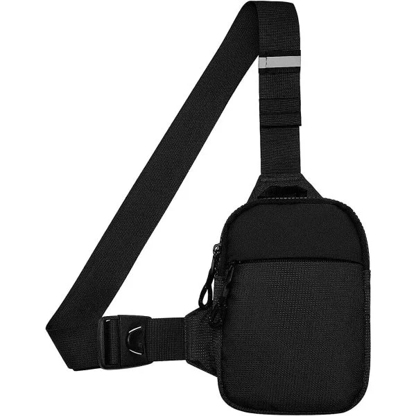 Mini Sling Bag - Men Women Small Waterproof Crossbody Casual Phone Chest Bag for Hiking