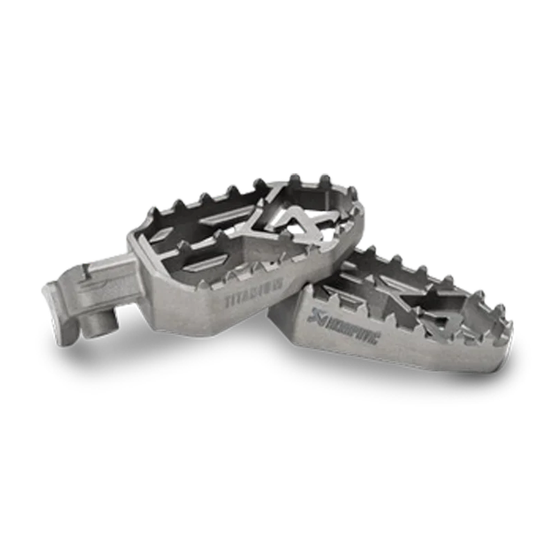 Set Pedane Akrapovic Adventure In Titanio - Yamaha Tenere 700 2019-2026