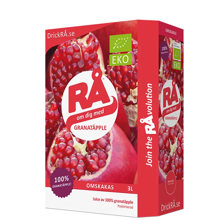RÅ Ekologisk Granatäppeljuice 300 cl