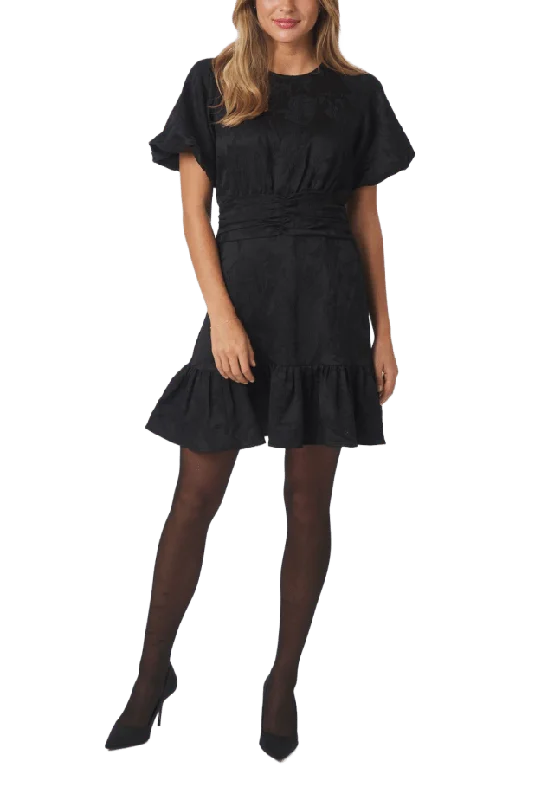 Neo Noir Sulli Jacquard Dress Klänningar Dam Svart 34