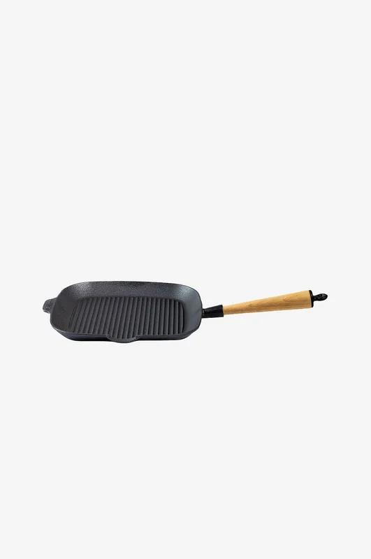 Carl Victor - Grillpanna i gjutjärn 28x28 cm - Svart - Stekpannor & grillpannor - Från Homeroom