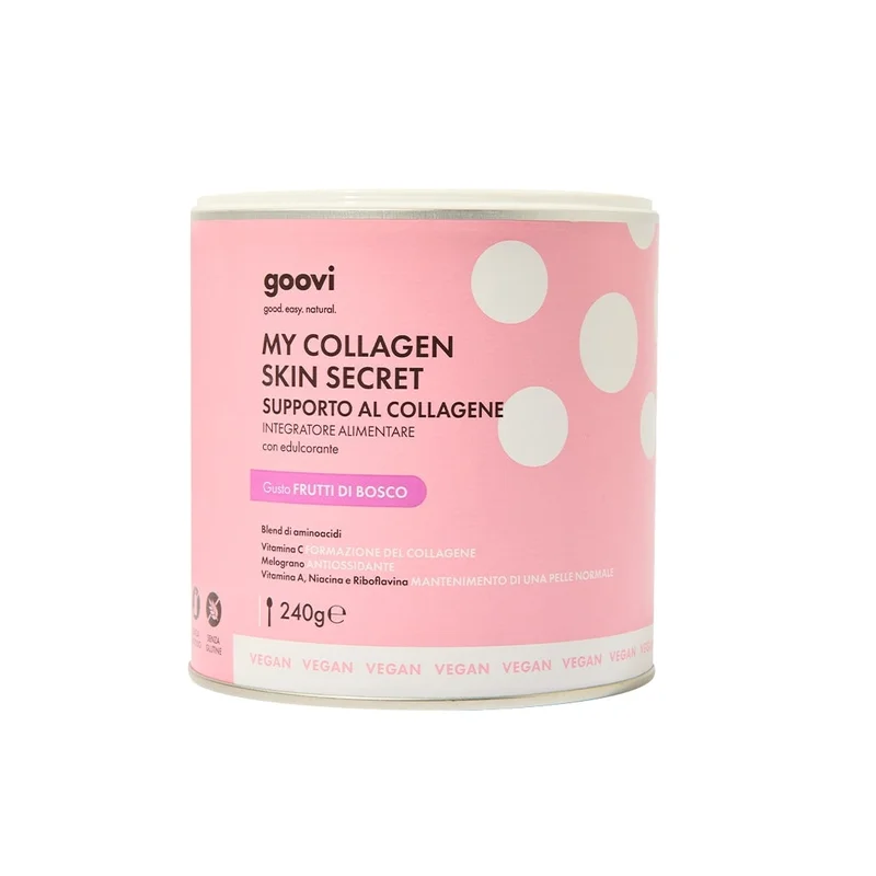Goovi Integratori Alimentari Supporto al Collagene MY COLLAGEN SKIN SECRET 240ml - Integratore Pelle