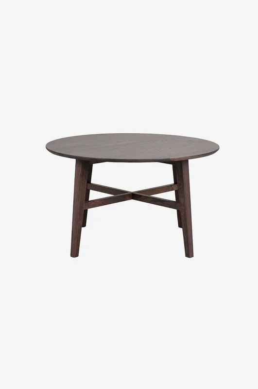 Rowico Home - Filippa soffbord runt Ø90 - Brun - Soffbord - Från Homeroom