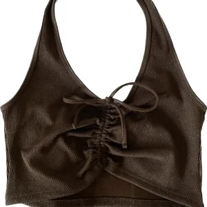 Brun glitter top