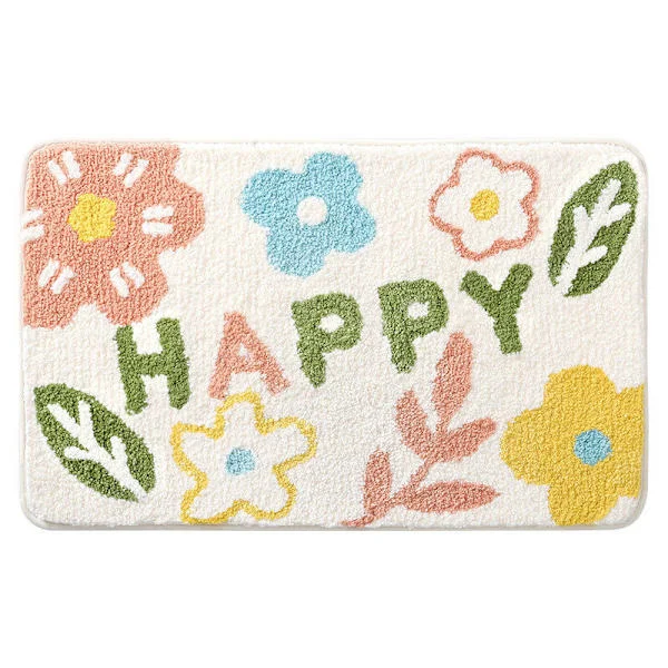 Indoor Entrance Mat, Heavy Duty Non-Slip Mat, Indoor Doormat, Absorbent Mats, Entrance Mat, Machine Washable Entrance Mat 50CM x 80CM