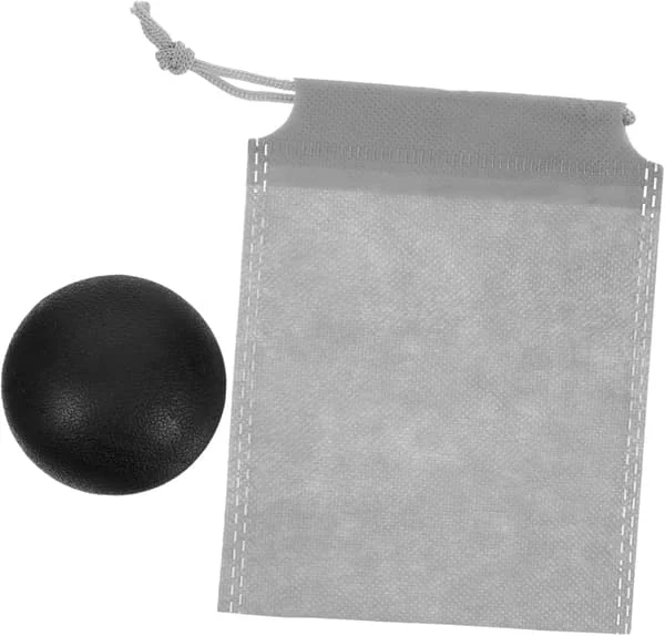 Massage Lacrosse Ball Bärbar Myofascial Release Roller Ball Förvaringspåse