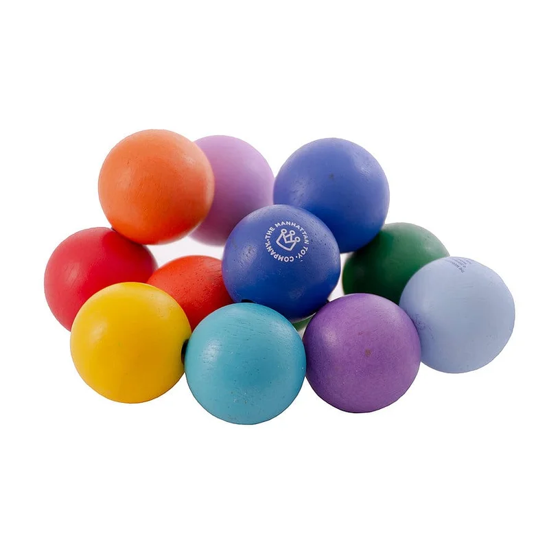 Manhattan Toy Classic Baby Beads Multi Color, Børn & Forældre, Motorik & Bevægelse, Bolde
