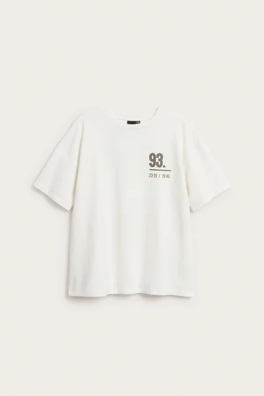 Kappahl | Oversized t-skjorte Hvit 122/128 | Barn