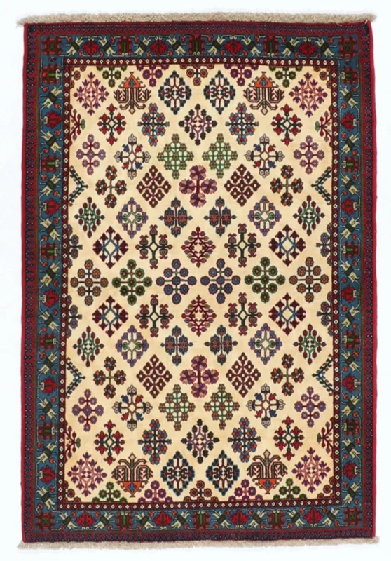Meimeh Rug 111X162 Black/Brown Wool