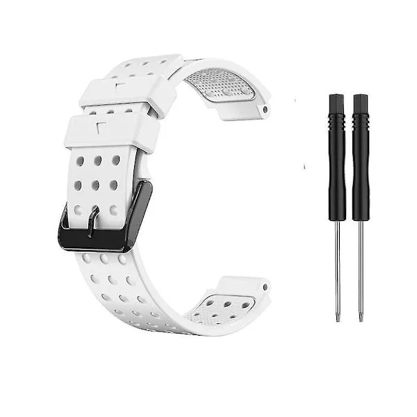 Rem för Garmin Approach S20 Monokromt armband för Garmin Approach S20 Silikonersättningsarmband för Garmin som visas