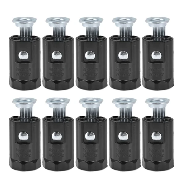10 st 125V E12 Lamphållare E12 Hängande Lampa Lamphållare Lampfot för Hushållskontor, 43mm