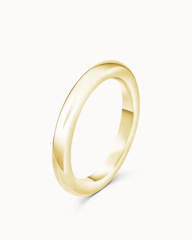 Statement Ring Palermo 18K Hvitt Gull - Forlovelsesringer & Gifteringer hos Vanbruun