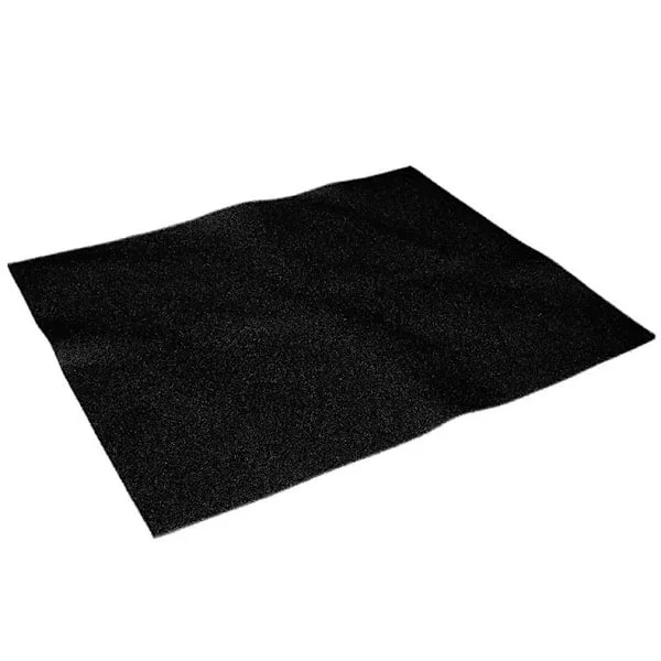 Universellt aktivt kolfilter för köksfläkt - 500X400X3mm, svart