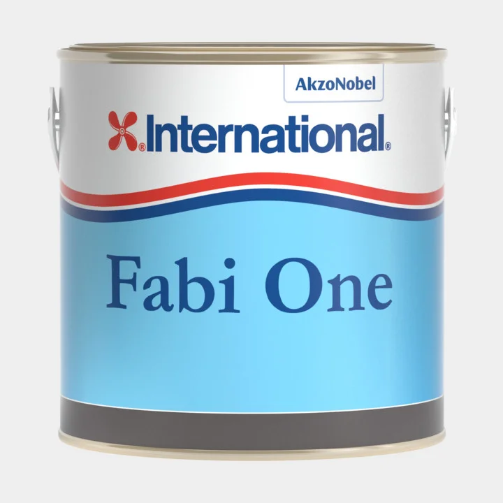 Blød kobberbaseret bundmaling International Fabi One, 0.75 liter - sort - Bådmaling