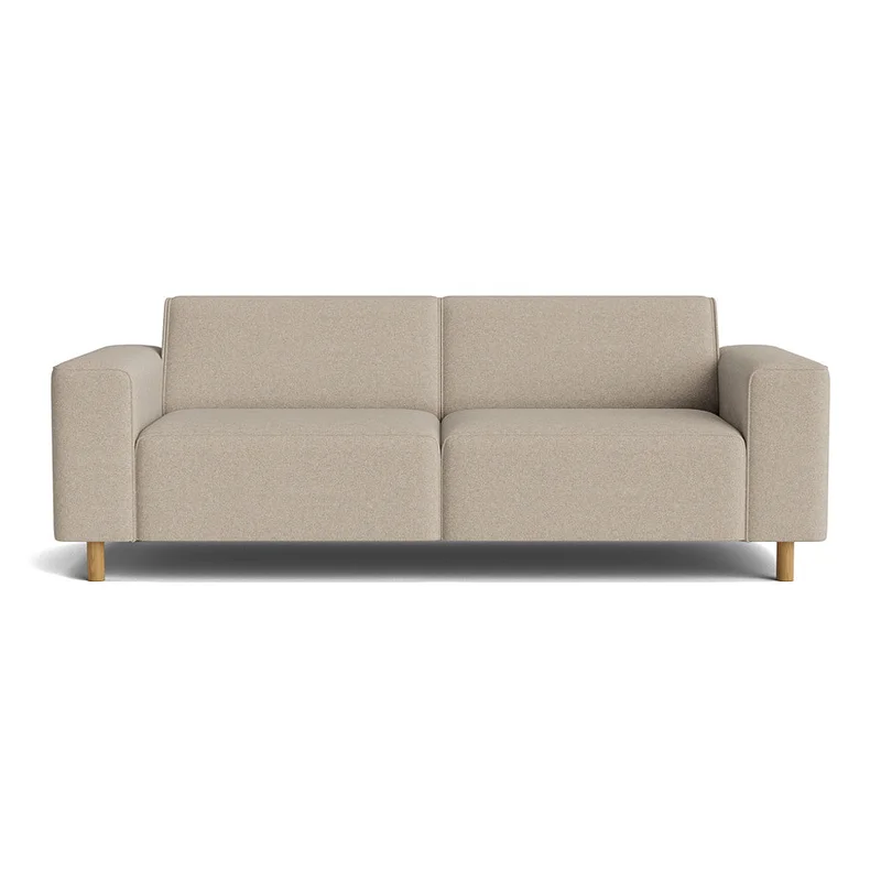 Seam 3 personers sofa - Aurora Beige - 220x88x78 - Sofa, 3 personers sofa
