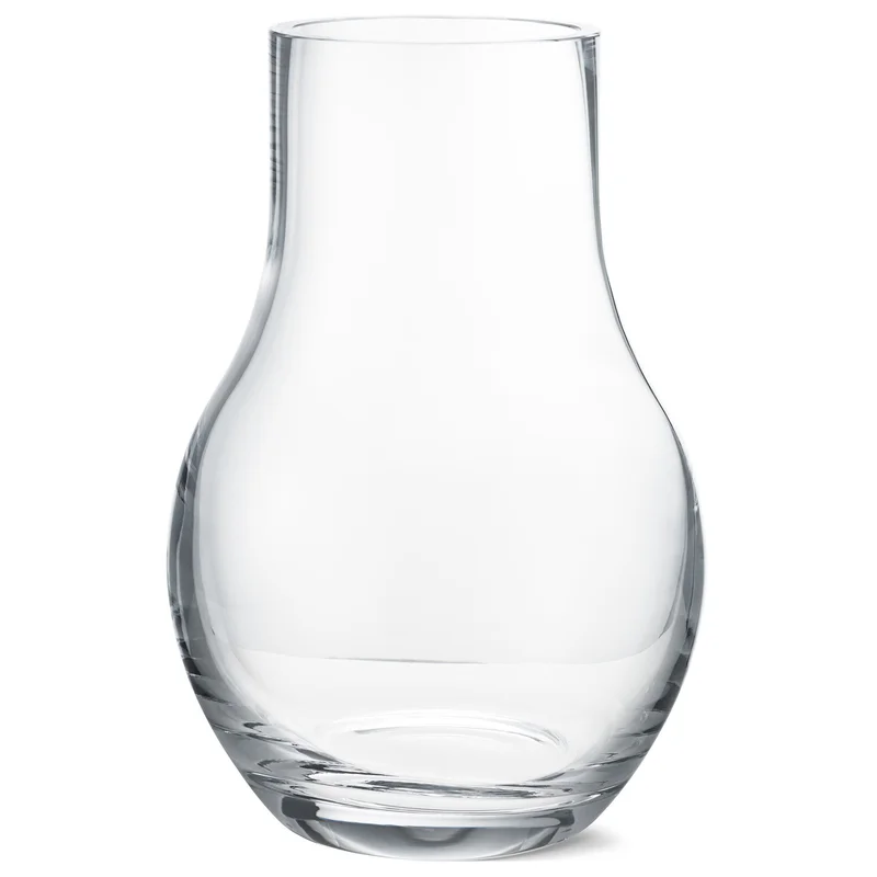 Georg jensen Cafu vase, medium, glass' - 'Clear
