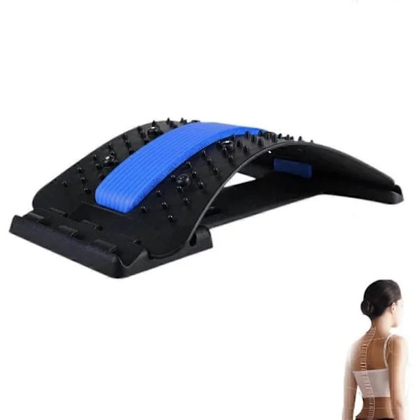 Saludea Spinecomfort Ryggsträckare, Nack- och Ryggsträckare för Smärtlindring i Nedre Ryggen