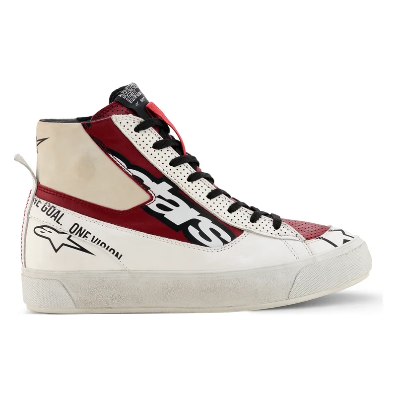 Alpinestars Stella Stated Flair MC-Stövlar Dam vit/Rio röd 41,5
