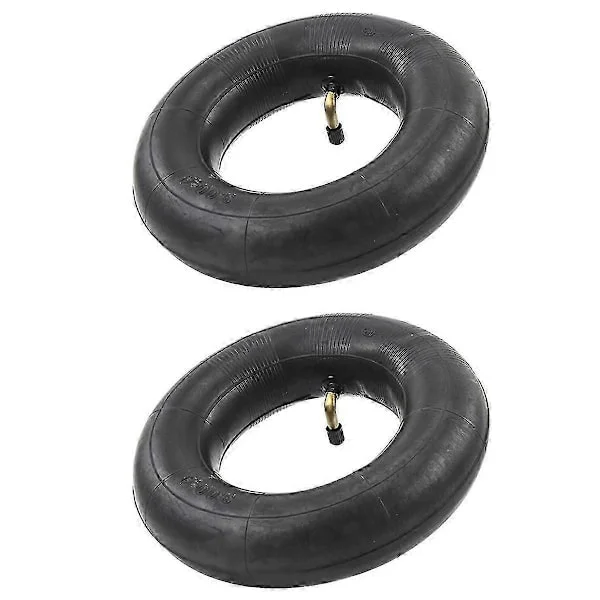 Paket med 2 innerslangar med TR87-ventil för skottkärra, säckkärra, handkärra 3.00-4, 10X3, 260X85 Svart bs
