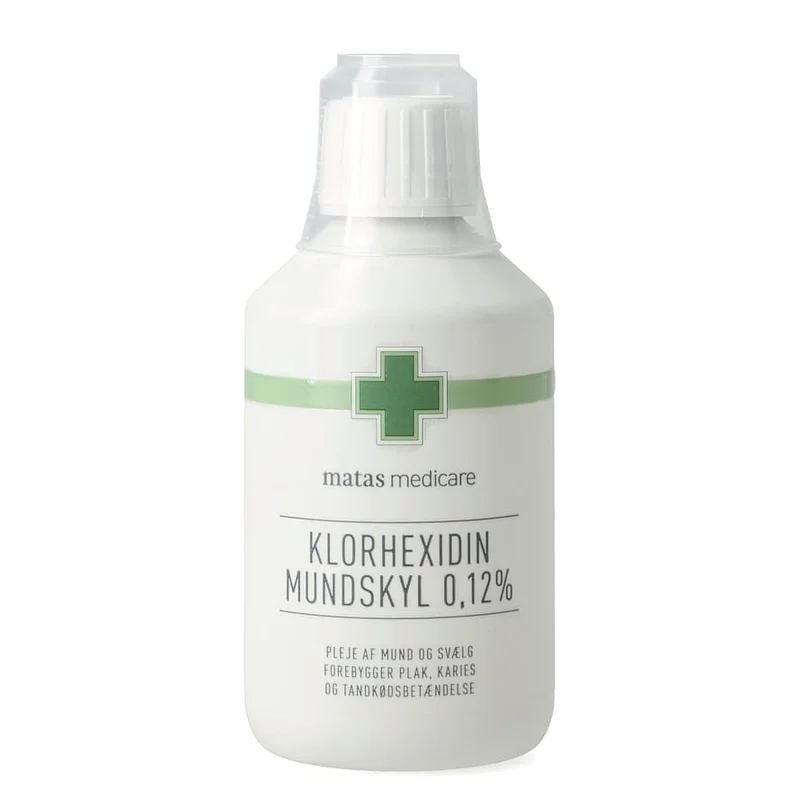 Matas Medicare Klorhexidin Mundskyl 0,12% 250 ml, Medicin & Pleje, Sårpleje, Klorhexidin