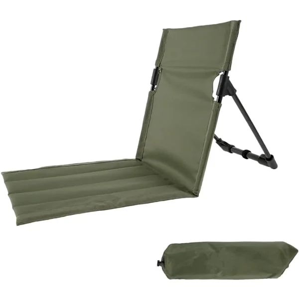 stk - Klappstol - Sammenleggbar strandstol - Bærbar klappstol - Aluminiumramme - Med 600D Oxford-stoff - 68*39*40 cm