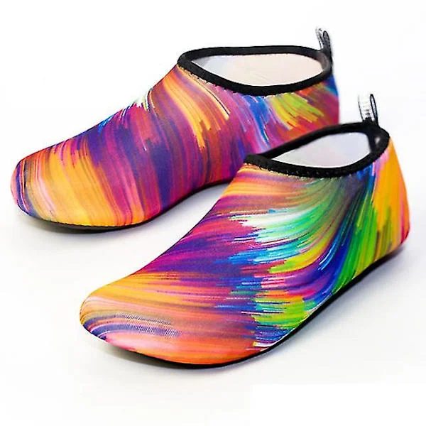 Unisex vannsko Svømming Dykkersokker Sommer Aqua Beach Sandal Flat Shoe Seaside Sklisikker joggesko Sokker Slipper-1